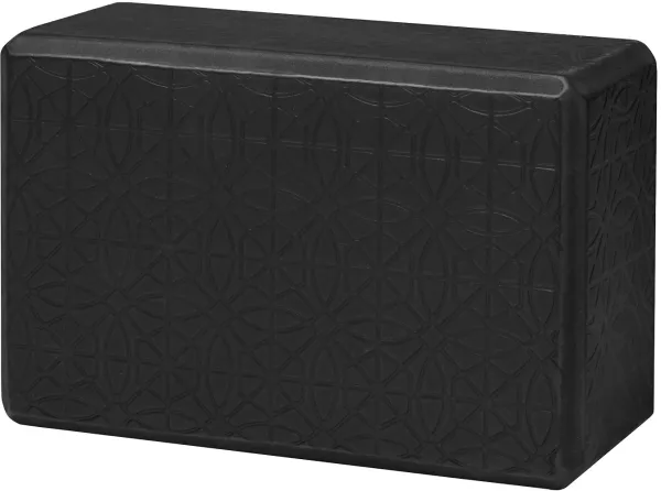 Gaiam Embossed Joogatiili Musta